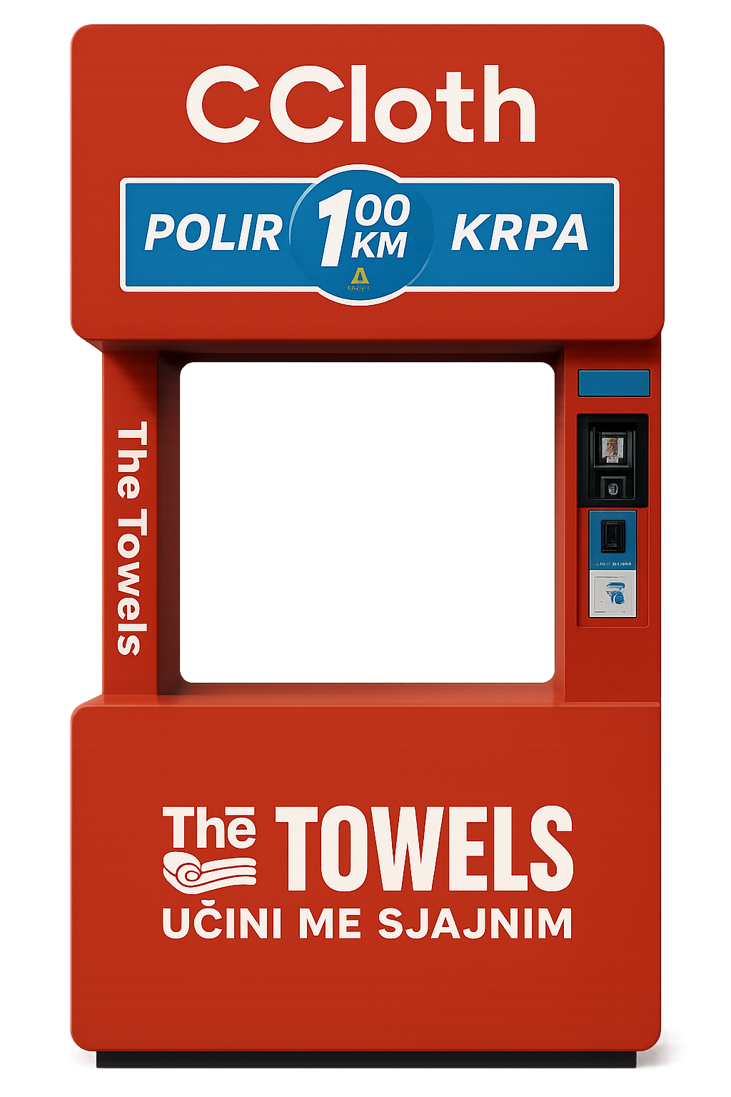 Polishing wipe dispenser interface